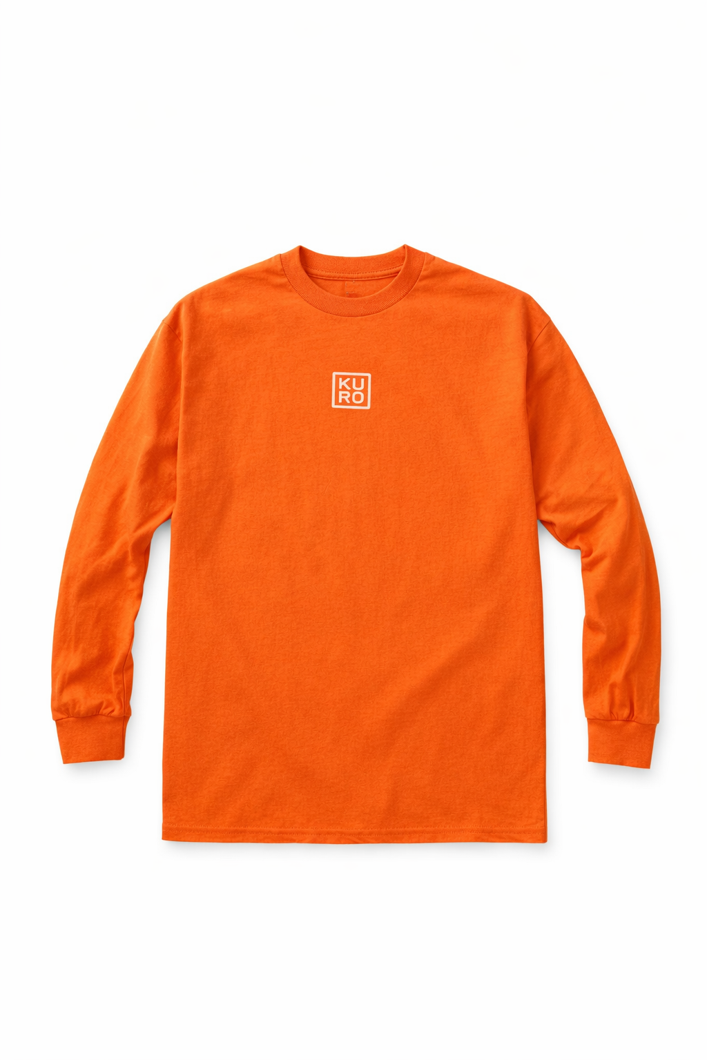 Action Creates Clarity Reflective Long Sleeve Tee - Hi Viz Orange